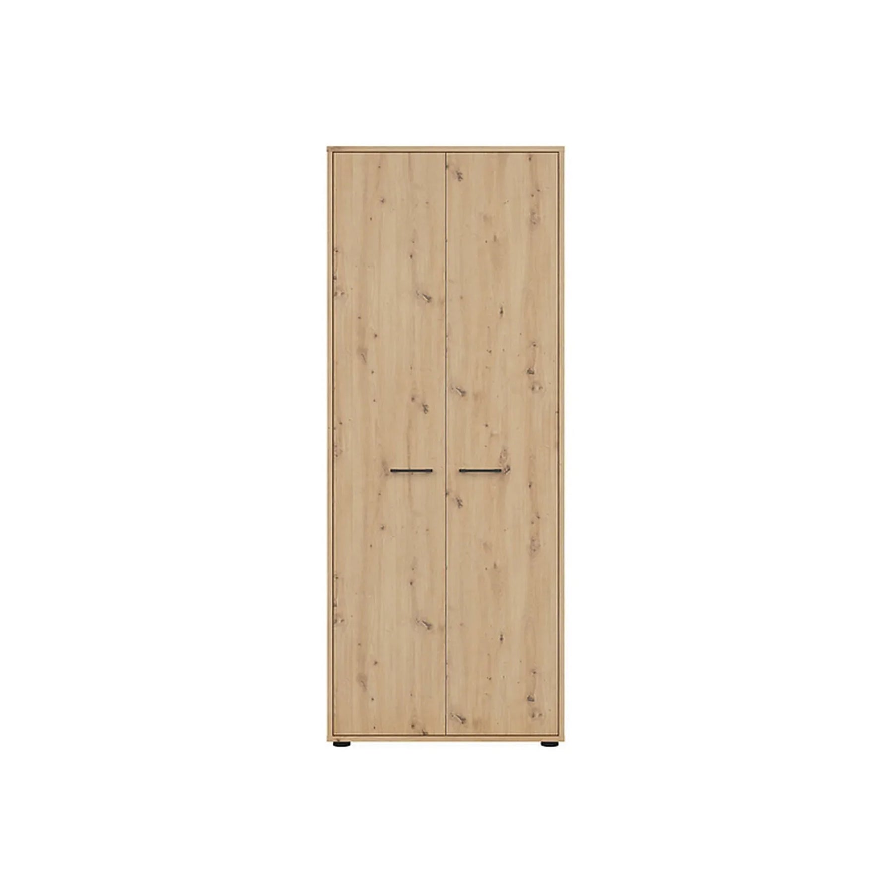 Dulap SPACE OFFICE, stejar artisan, PAL laminat, 80x37x203 cm