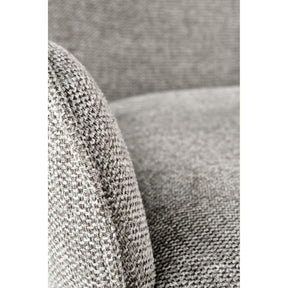 Scaun K481, gri/negru, stofa clasica/metal, 54x60x83 cm