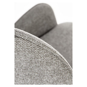 Scaun K481, gri/negru, stofa clasica/metal, 54x60x83 cm