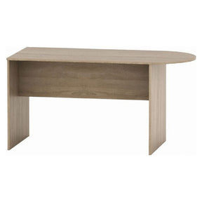 Masa birou TEMPO ASISTENT NEW 022, cu extensie laterală, PAL melaminat, stejar sonoma, 150x76x70 cm