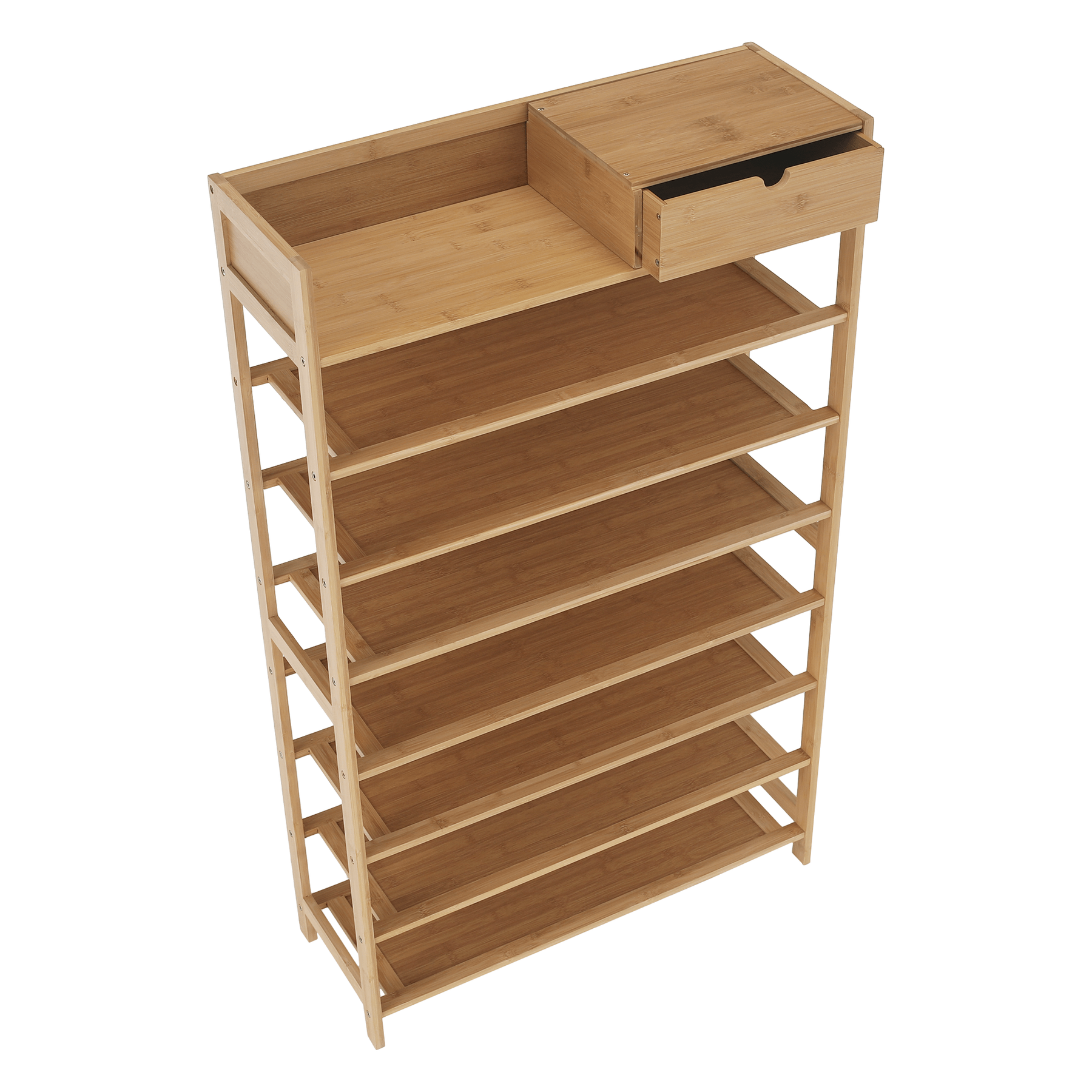 Pantofar KATLEY, bambus natural, 70x25x117 cm