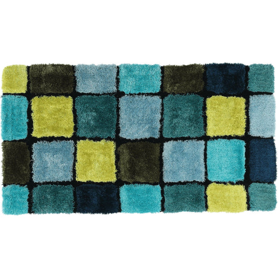 Covor LUDVIG, 80x150 cm, forma dreptunghiulara, multicolor, poliester