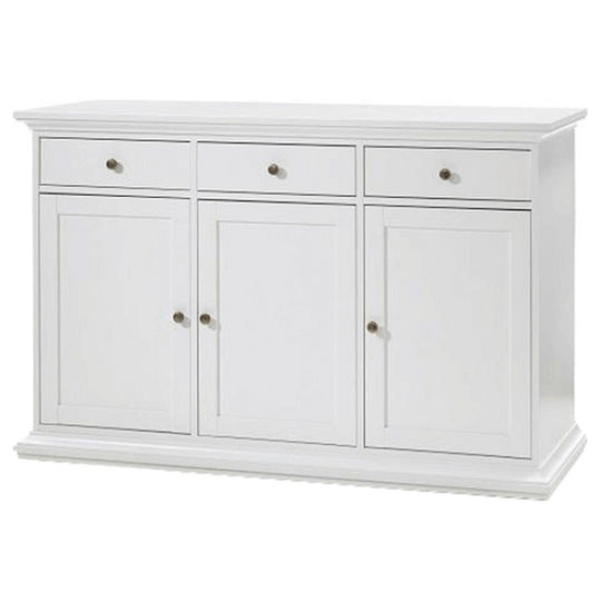 Comoda PARIS 77824, PAL, alb, 143,7x46.1x91,7 cm