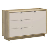 Comoda DALVA, stejar/casmir, PAL, 134x