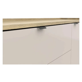Comoda DALVA, stejar/casmir, PAL, 134x
