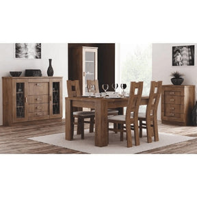 Comoda TEDY TYP T14, PAL, stejar lefkas, 140x44x109.5 cm