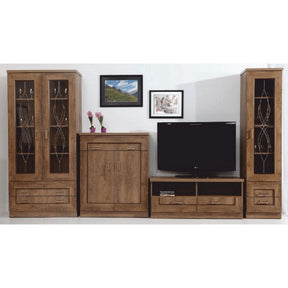 Comoda TEDY TYP T2, PAL, stejar lefkas, 90x44x110 cm