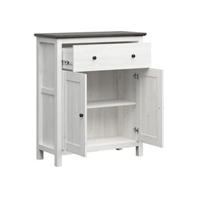 Comoda HESEN, zada sibiu deschis/pin larico, PAL, 101x44x121 cm