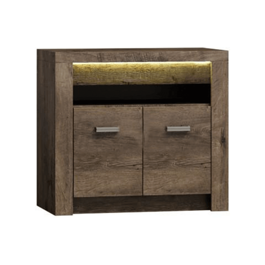 Comoda INFINITY I-10, PAL, frasin inchis, 96x72,5x42 cm
