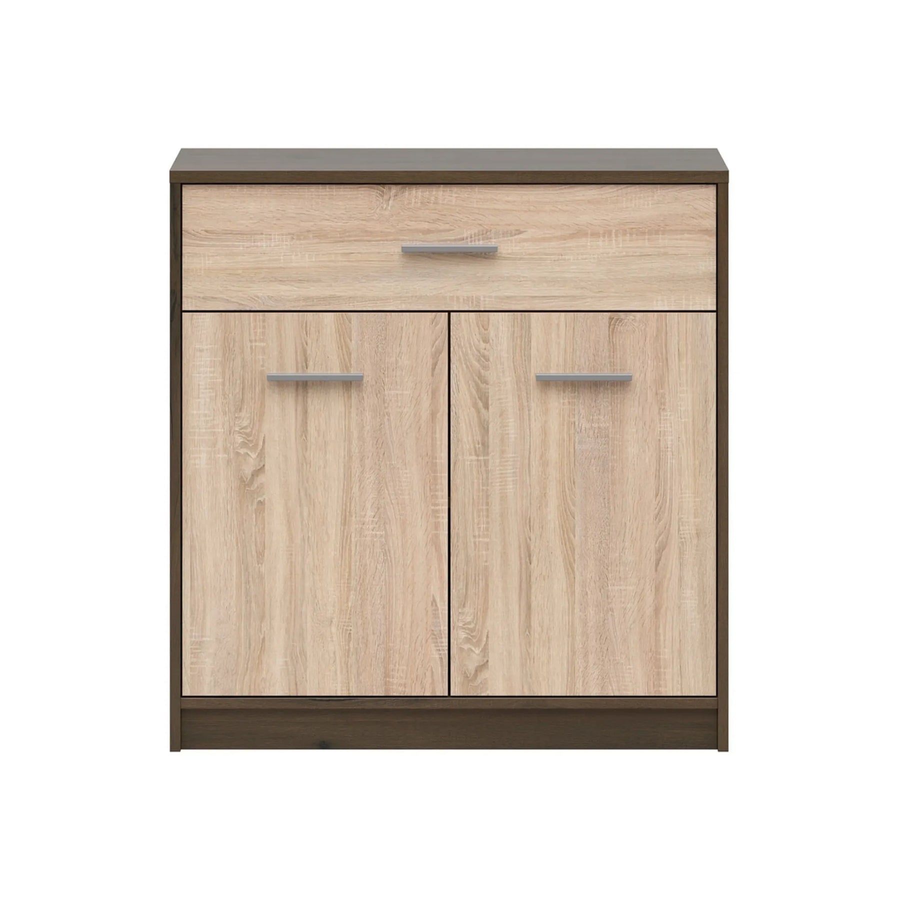 Comada NEPO PLUS, stejar nobil/stejar sonoma, PAL laminat, 80x34x84 cm
