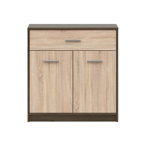 Comada NEPO PLUS, stejar nobil/stejar sonoma, PAL laminat, 80x34x84 cm