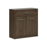 Comoda NEPO PLUS, stejar nobil, PAL laminat, 80x34x84 cm
