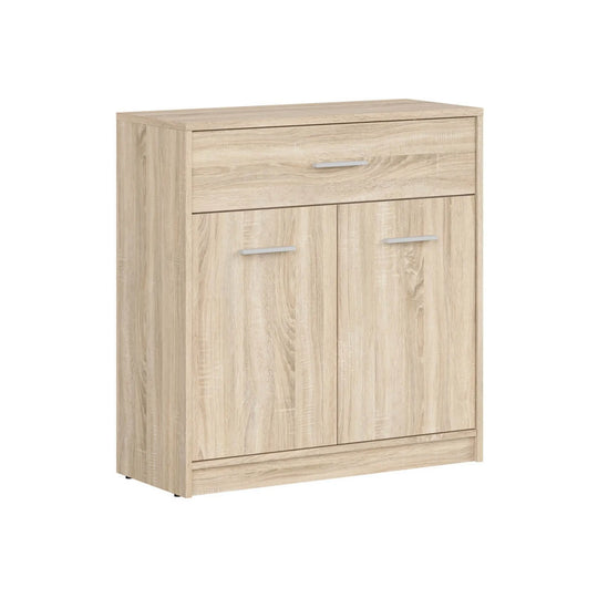 Comoda NEPO PLUS, stejar sonoma, PAL laminat, 80x34x84 cm