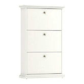 Pantofar PARIS 70309, PAL înfoliat lăcuit, alb, 77,8x127,7x27,5 cm
