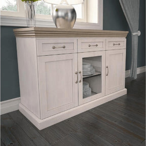 Comoda ROYAL K1S, PAL, pin nordic/stejar salbatic, 127x46X98 cm