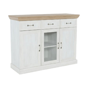 Comoda ROYAL K1S, PAL, pin nordic/stejar salbatic, 127x46X98 cm