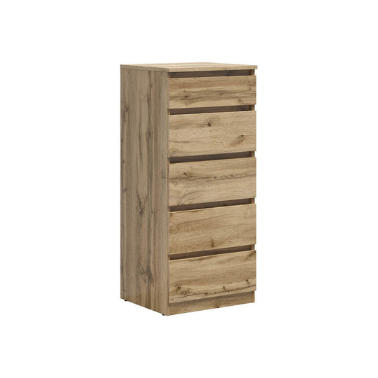 Comoda TETRIX, stejar wotan, PAL, 45x50x115 cm