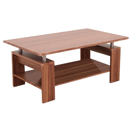 Masuta cafea ROKO, nuc deschis, 100x60x44 cm