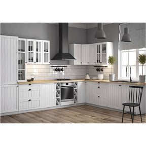 Dulap bucatarie D60P PROVENCE, alb/pin andersen, stanga, 60X58X212 cm