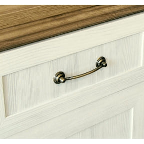 Comoda cu sertare ROYAL KS5, PAL melaminat, pin nordic/stejar, 57x98x46 cm