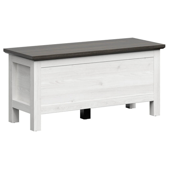 Bancheta HESEN, PAL, pin deschis/pin larico, 100x39x47 cm