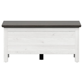 Bancheta HESEN, PAL, pin deschis/pin larico, 100x39x47 cm