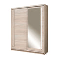 Dulap EFFECT, stejar sonoma, PAL melaminat, cu 2 usi, 175x59x215 cm