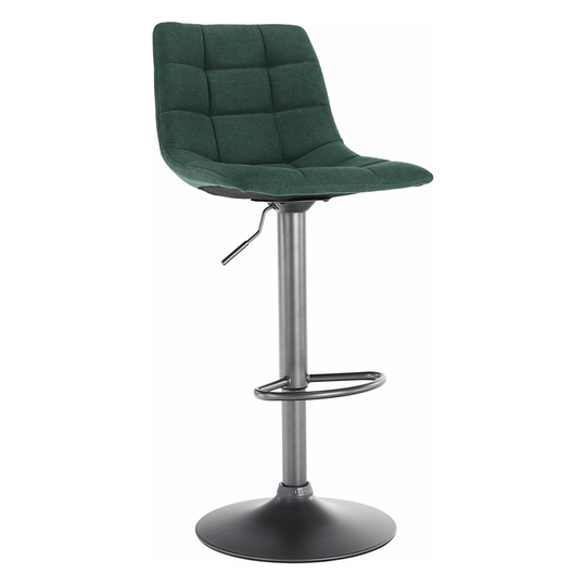 Scaun de bar, verde / negru, LAHELA
