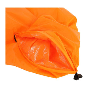 Fotoliu gonflabil LEBAG, nailon rezistent, portocaliu, 70x180/190/240 cm