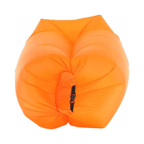Fotoliu gonflabil LEBAG, nailon rezistent, portocaliu, 70x180/190/240 cm