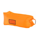 Fotoliu gonflabil LEBAG, nailon rezistent, portocaliu, 70x180/190/240 cm