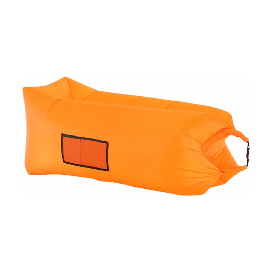 Fotoliu gonflabil LEBAG, nailon rezistent, portocaliu, 70x180/190/240 cm