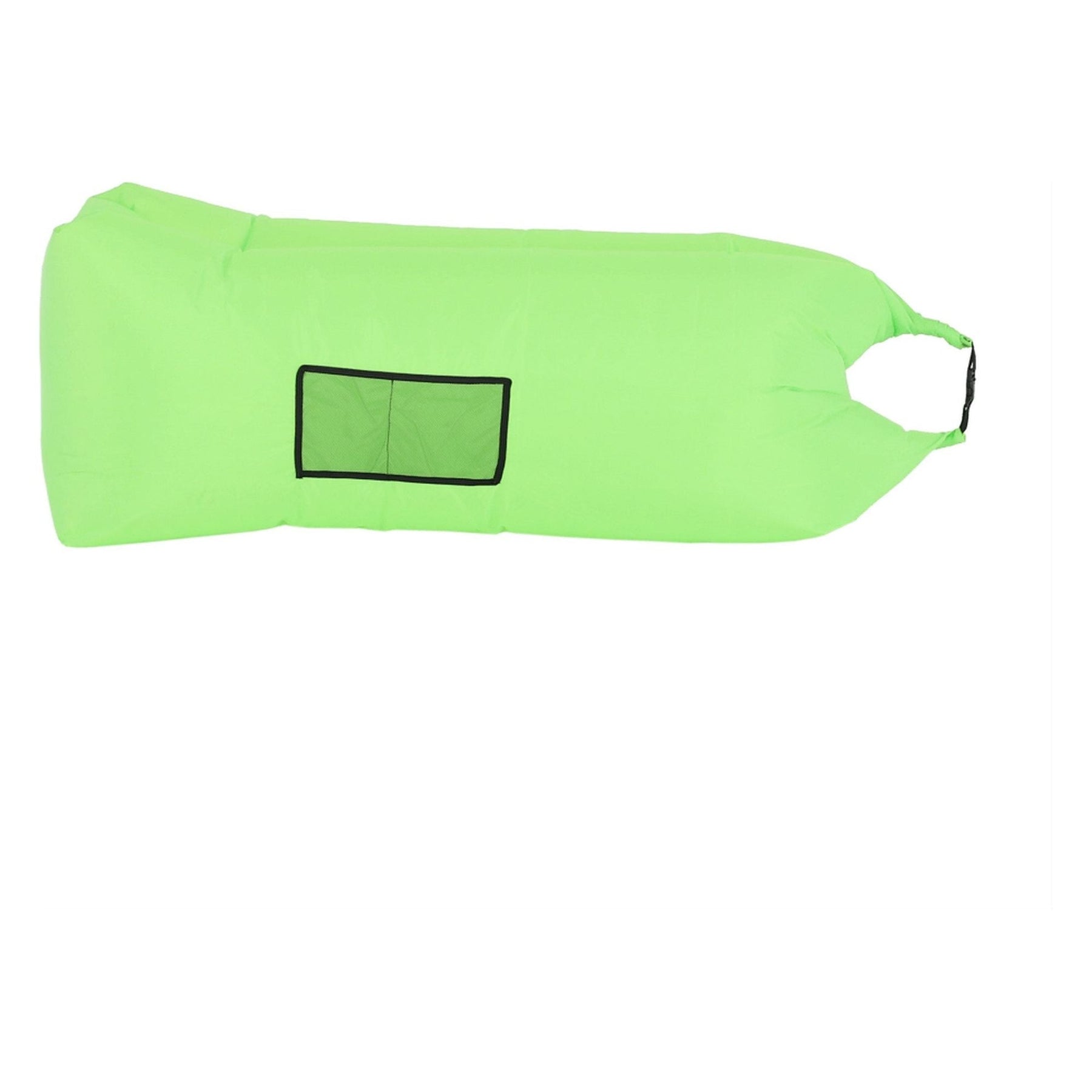 Fotoliu gonflabil LEBAG, nailon rezistent, verde, 70x180/190/240 cm