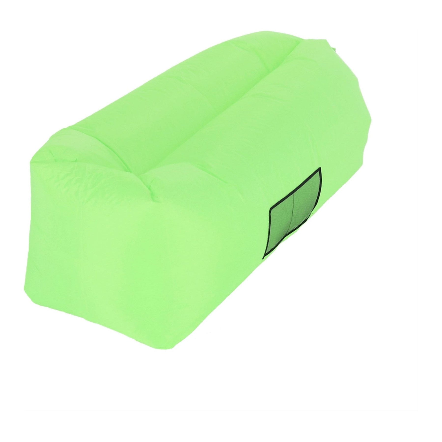 Fotoliu gonflabil LEBAG, nailon rezistent, verde, 70x180/190/240 cm