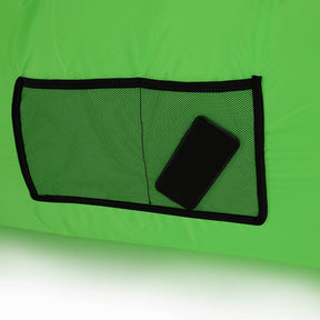 Fotoliu gonflabil LEBAG, nailon rezistent, verde, 70x180/190/240 cm
