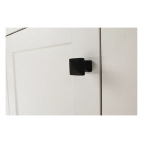 Comoda LEON MZ9, 4 usi si 2 sertare, PAL laminat, alb/stejar grand, 180x45x87 cm