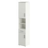 Dulap LESSY NEW 05, alb, DTD laminat, 38x35x191 cm