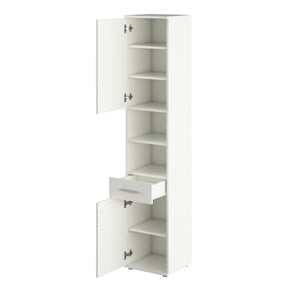 Dulap LESSY NEW 05, alb, DTD laminat, 38x35x191 cm