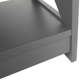 Consola LOMIR, gri, 86.6X30X80 cm