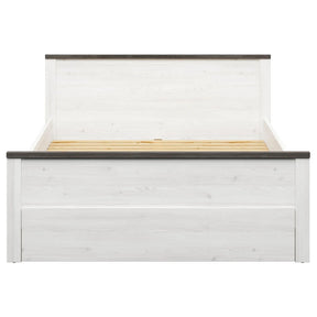 Cadru pat HESEN 160x200, pin deschis/pin larico, PAL