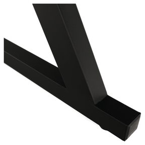Birou MACKENZIE, negru/rosu, 140x60x75 cm