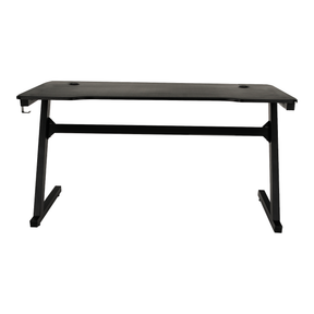 Birou MACKENZIE, negru/rosu, 140x60x75 cm