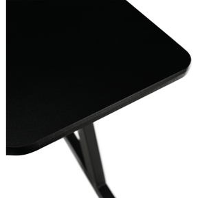Birou MACKENZIE, negru/rosu, 140x60x75 cm