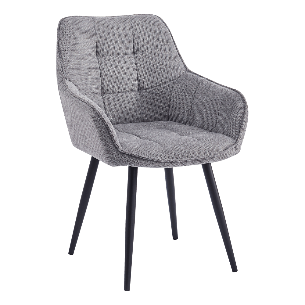 Scaun MARKEN, tesatura gri - Vardo 11, 59x62x86 cm