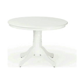 Masa alba living GLOSTER, MDF/lemn, alb, 106×106×75 cm