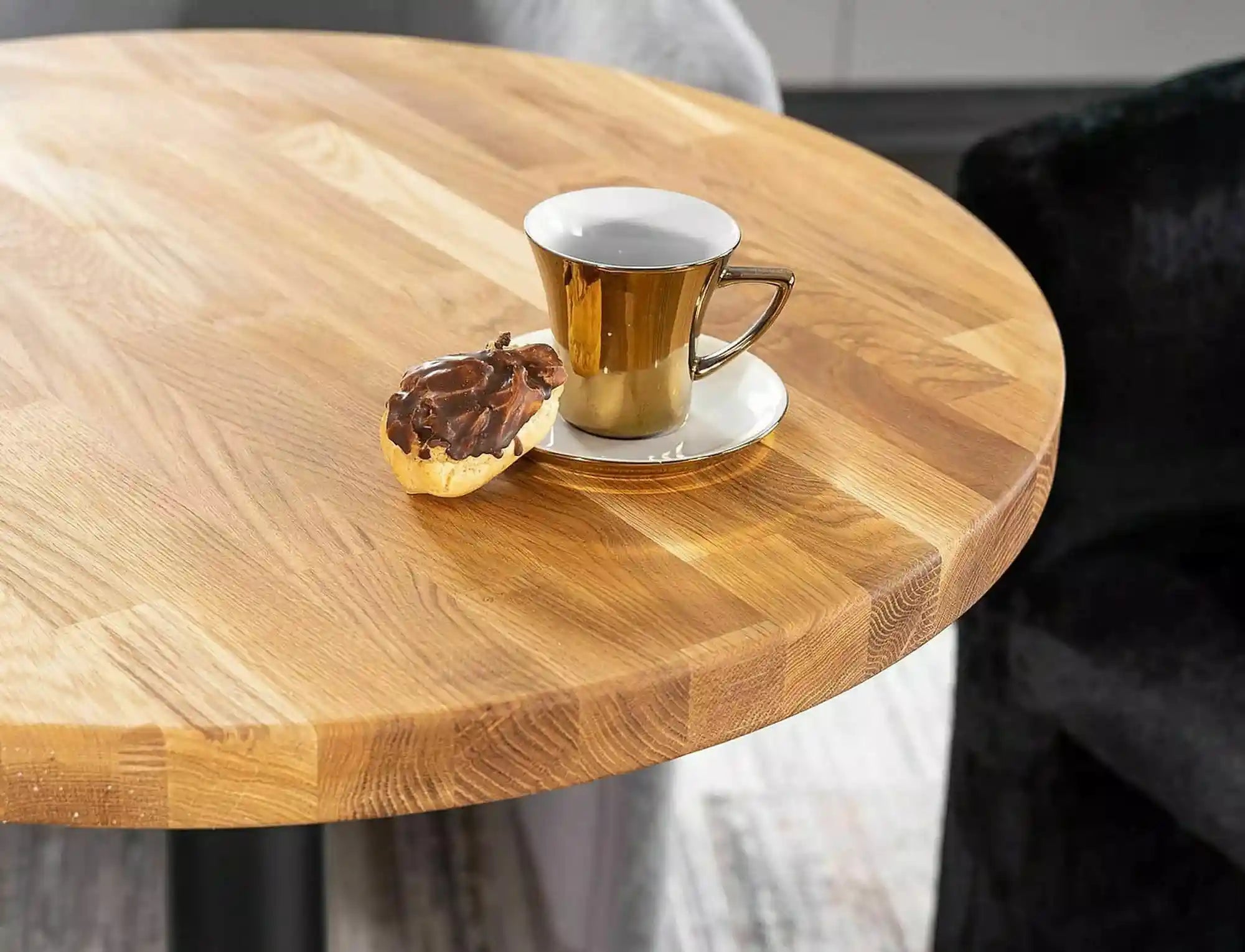 Masa bar DETROIT OCN-39305, stejar/negru