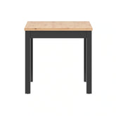 Masa BERGEN OCN-29121, stejar artisan/negru