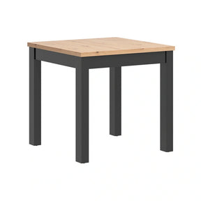 Masa BERGEN OCN-29121, stejar artisan/negru