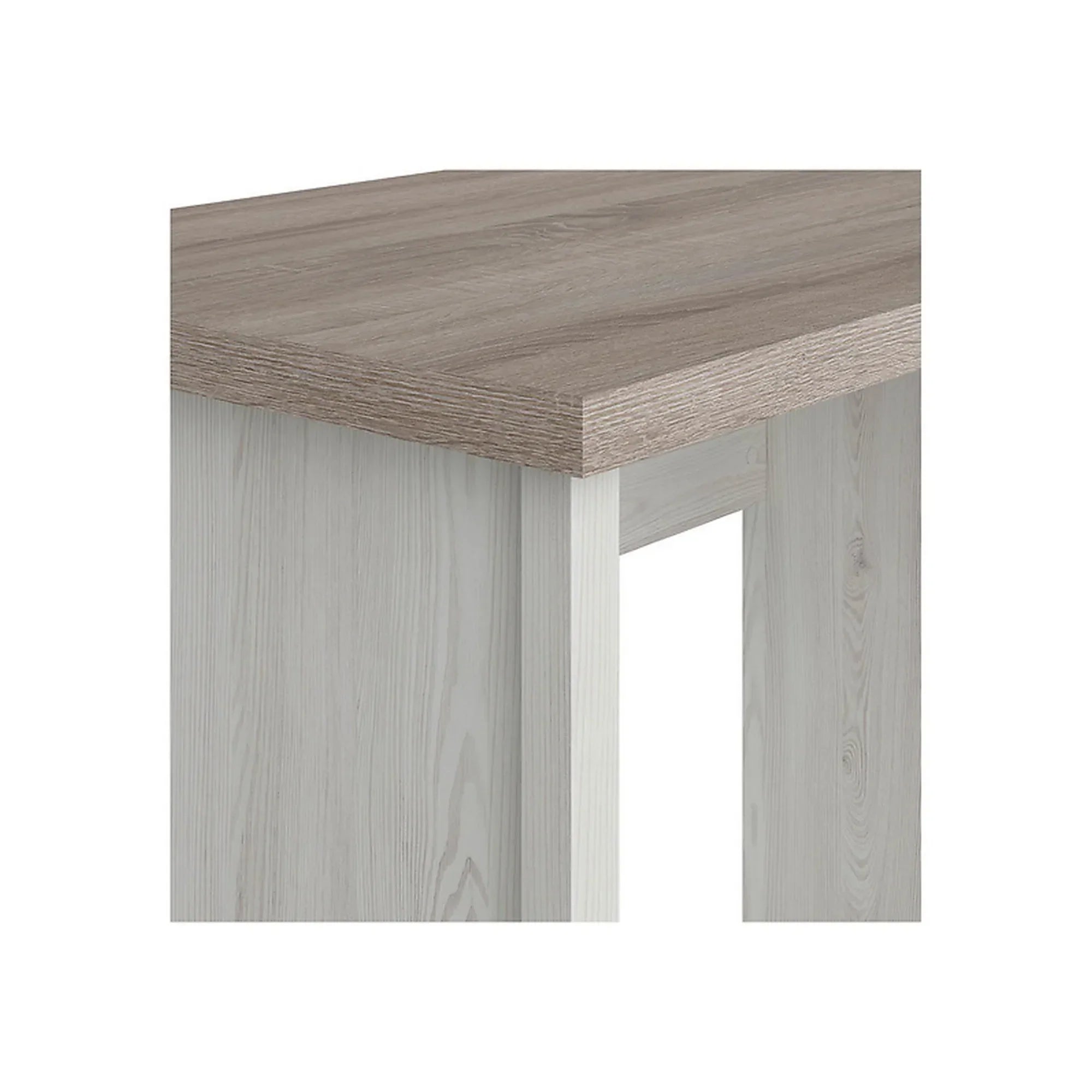 Masa birou BERGEN OCN-29100, stejar sonoma inchis/zada sibiu deschis