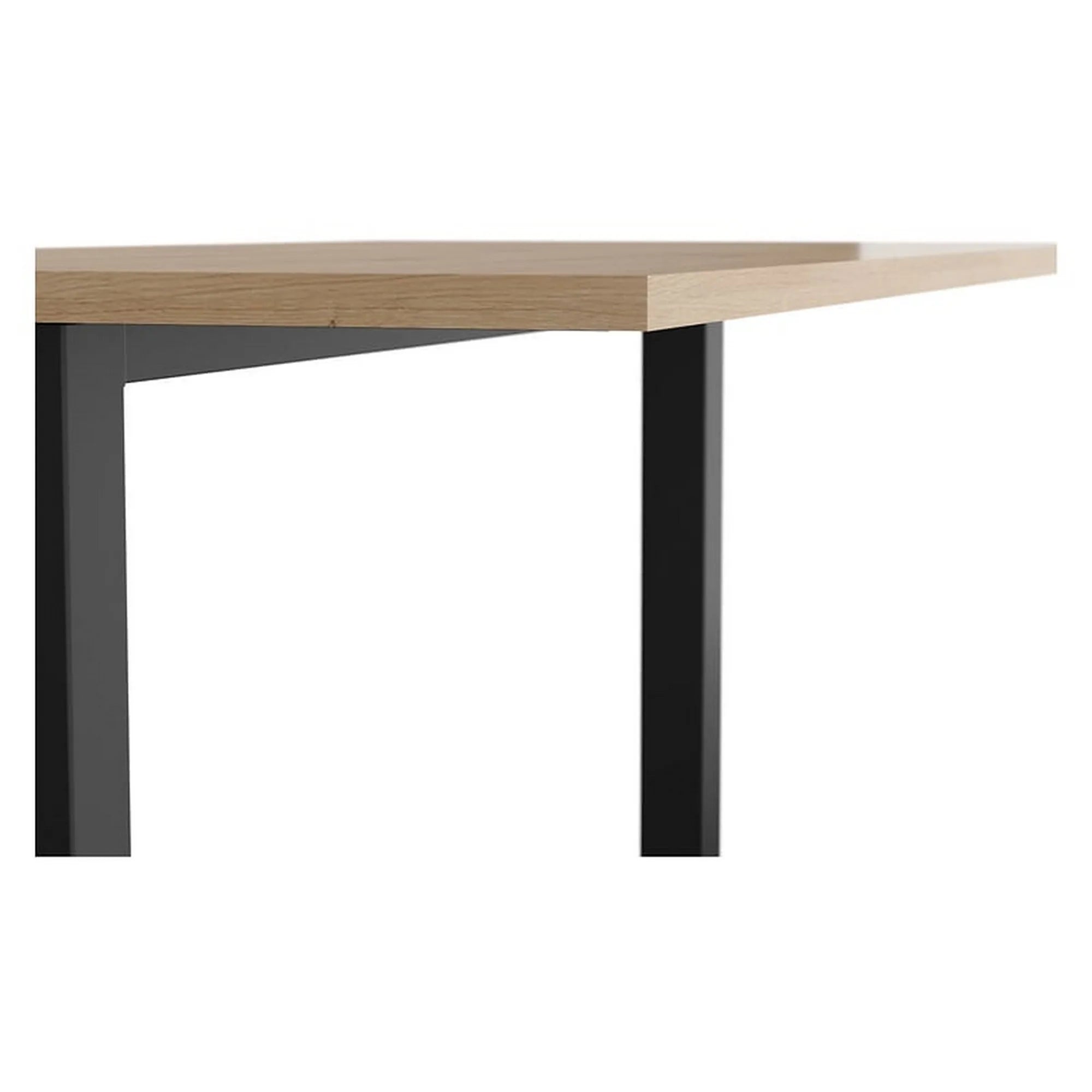 Masa birou BERGEN OCN-29105, stejar artisan/negru